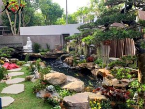 Cảnh Quan Sân Vườn Hồ Cá Koi Bình Dương (21)
