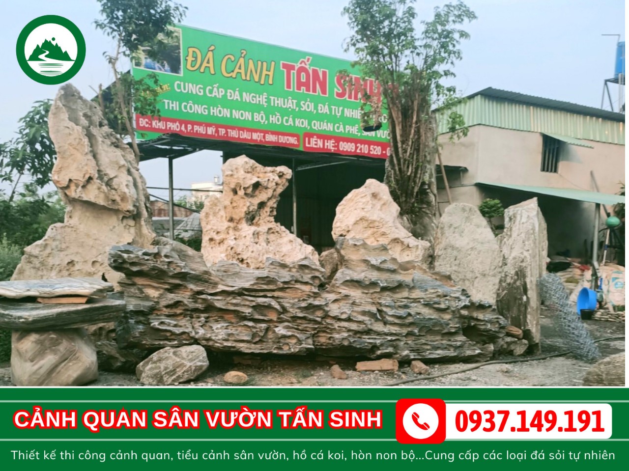 Đá Khắc Chữ Bình Dương