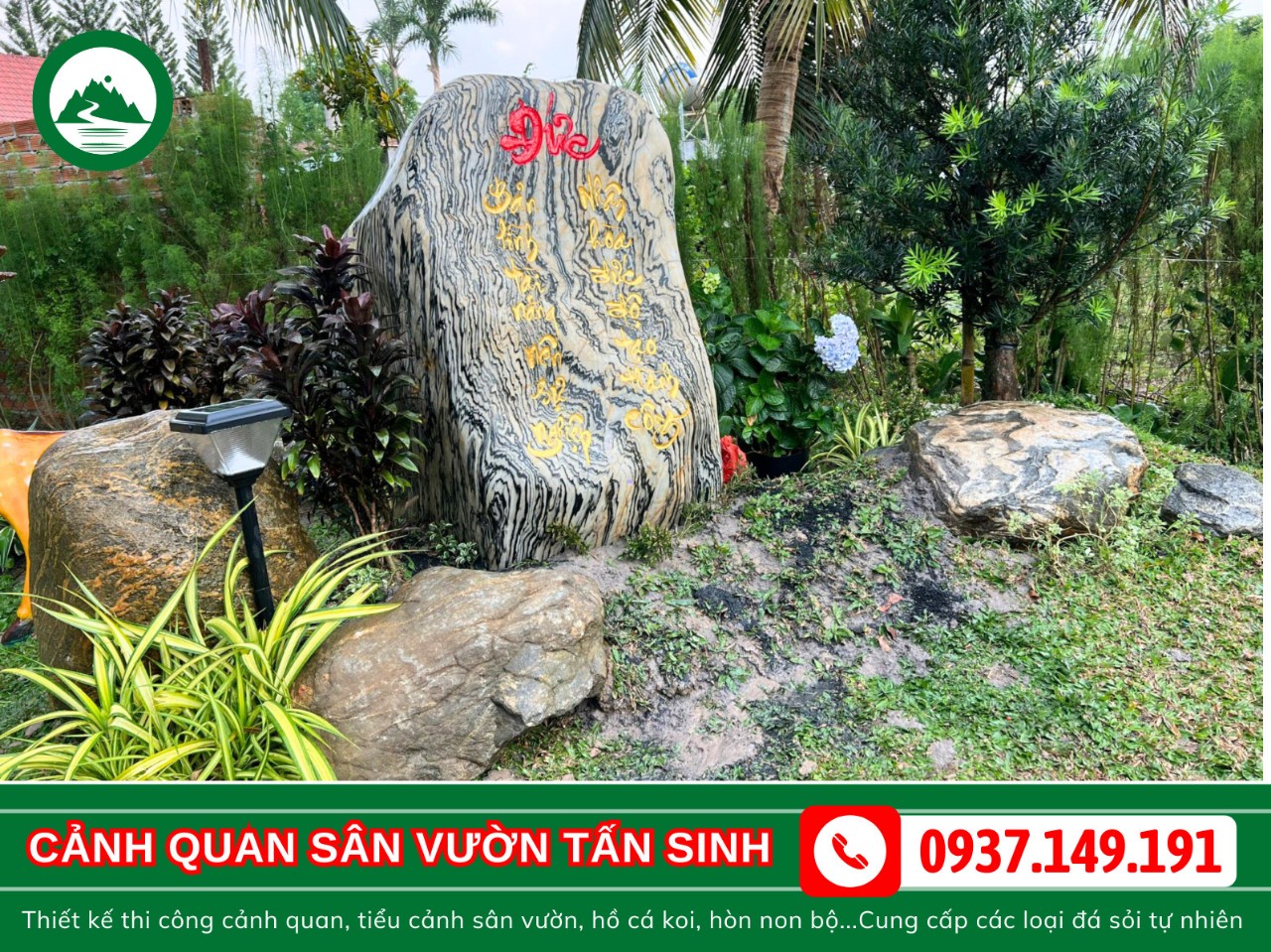 Đá Khắc Chữ Bình Dương